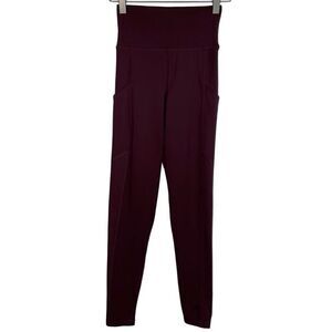 American Eagle Burgundy The Everything Pocket Legging XS